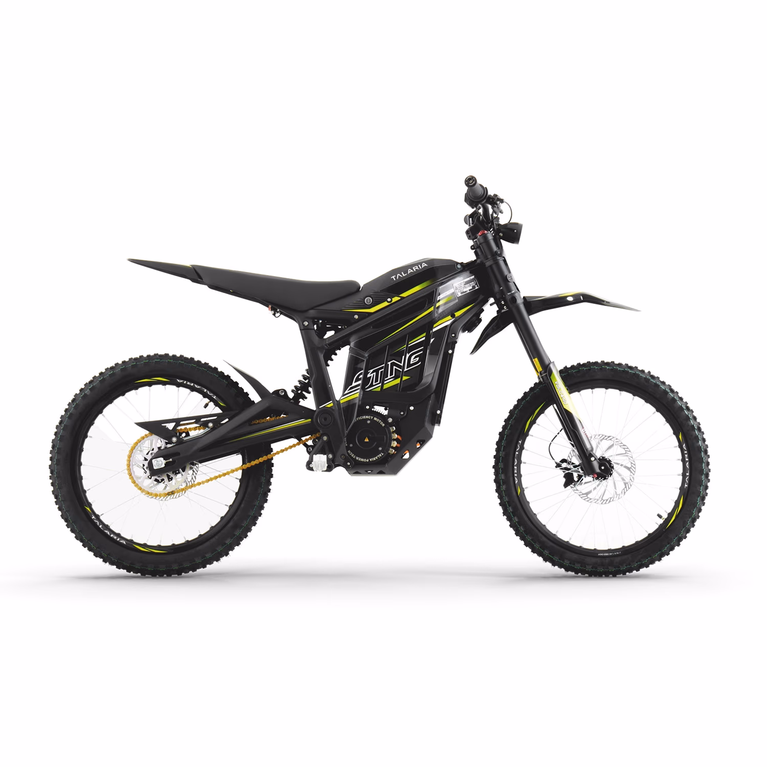 Talaria Sting MX3 — 60V 38.4Ah LG cells, 63 mi range, 19 in wheels.