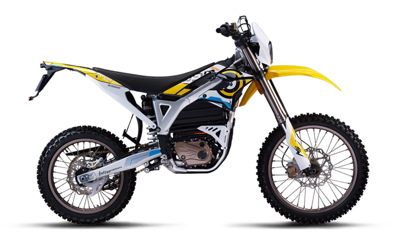 Sur-Ron Storm Bee — Liquid-cooled, 22.5 kW peak, 104V. Full-size motocross.