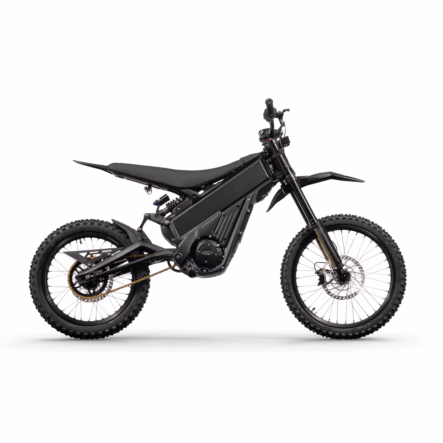 Talaria X3 Pro — The second-generation X3, on a 19 in front. 117 lb.