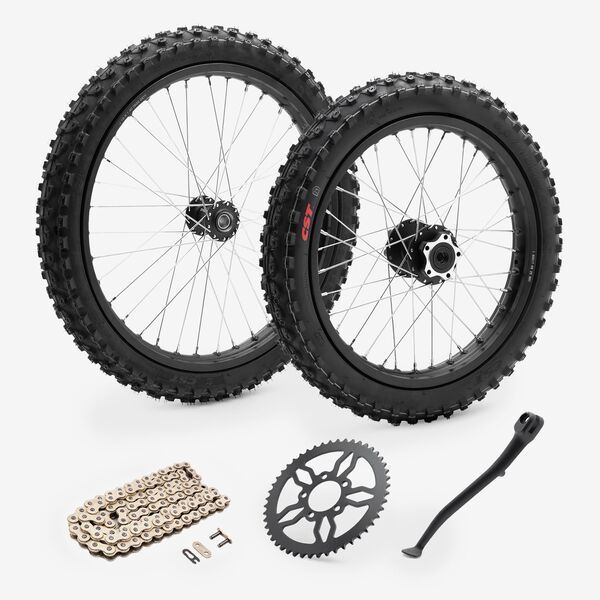 Off Road Black Big Wheel Kit for Talaria X3 Mini